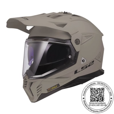 CASCO LS2 MX702 PIONEER II OLIVA MATE T-L
