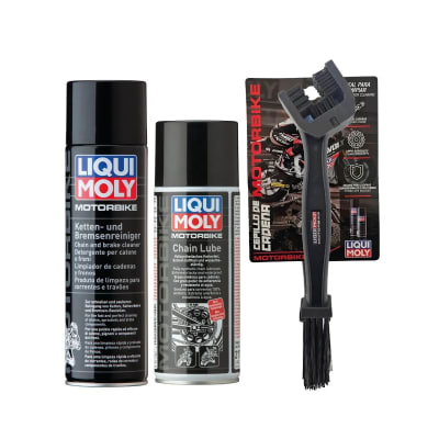 PACK LIMPIA/LUBRICANTE CADENA + ESCOBILLA