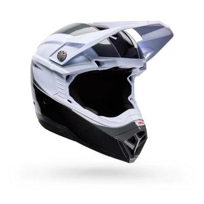 CASCO BELL MOTO10 MIPS FALCON ECE BLANCO NEGRO M
