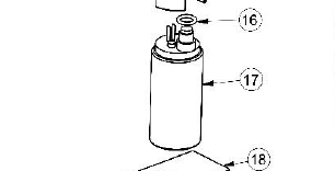 AJP MOTOR DE BOMBA DE COMBUSTIBLE 2015->