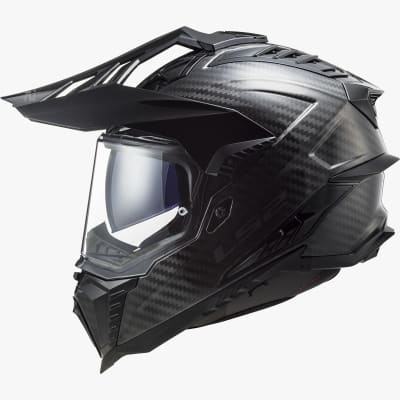LS2 MX701 C EXPLORER MATT CARBON XL