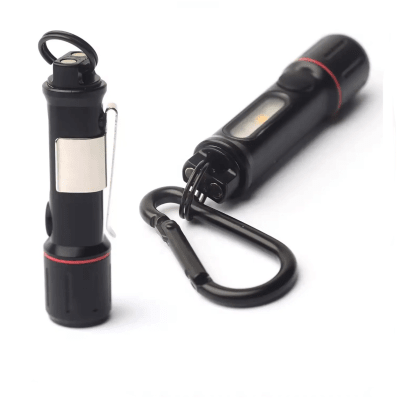 LINTERNA LLAVERO + MOSQUETON