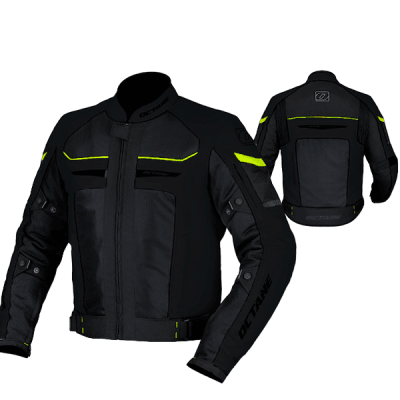Chaqueta Octane Airflow 2 Negro/Amarillo - M