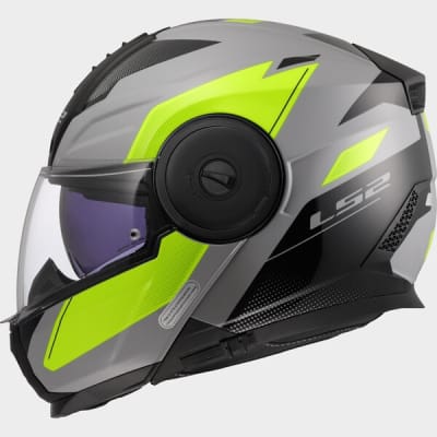 CASCO LS2 FF902 SCOPE II MAX NEGRO AMARILL MATE XL