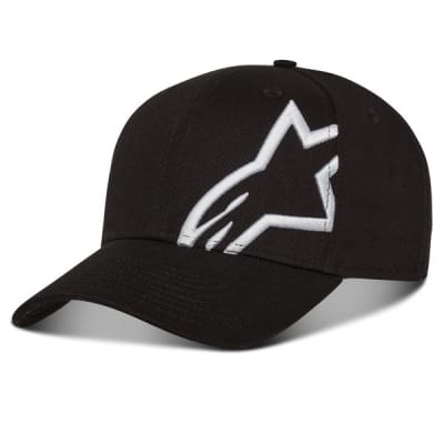 GORRO ALPINESTAR  CORP SNAP E B/N