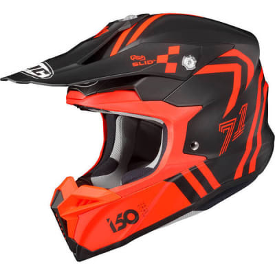 Casco HJC i50 Hex MC1SF Negro/Rojo - L