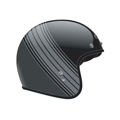 Casco Bell Custom 500 Edge Gris dorado M