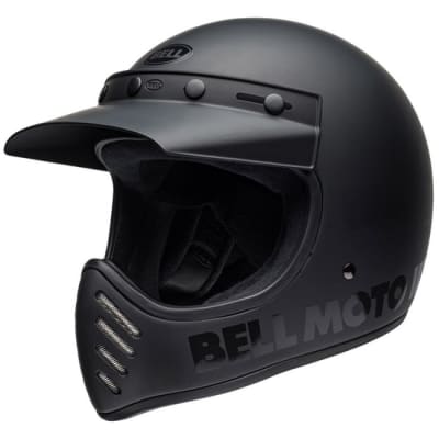 CASCO BELL MOTO 3 CLASSIC  NEGRO MATE XL ECE6