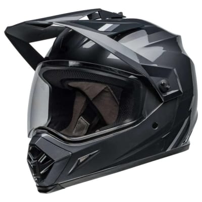 Casco Bell Adv MX-9 MIPS Negro Gris  Blackout L