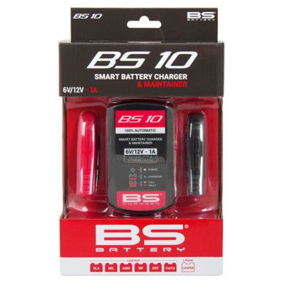 CARGADOR MANTENDOR DE BATERIA BS10 BS BATTERY