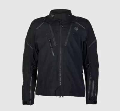 CHAQUETA FOX DEFEND GORETEX NEGRA T-L