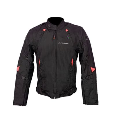 Chaqueta Octane Voltage Negro/Rojo - L