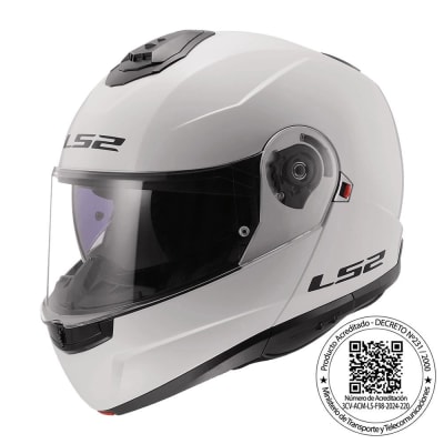 CASCO LS2 FF908 STROBE II BLANCO XL
