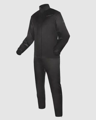IMPERMEABLE REBELHORN 2 PIEZAS NEGRO L