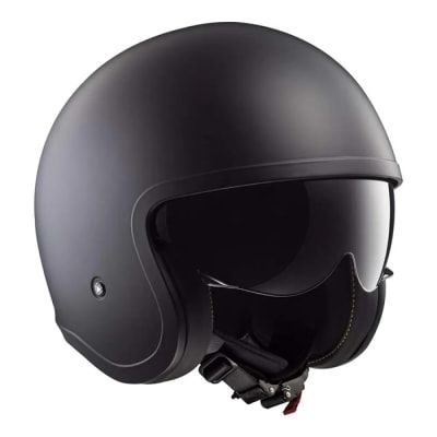 CASCO LS2 OF599 SPITFIRE II BLACK MATT M