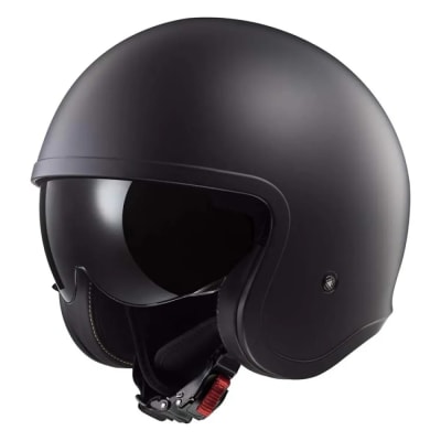 CASCO LS2 OF599 SPITFIRE II BLACK MATT S