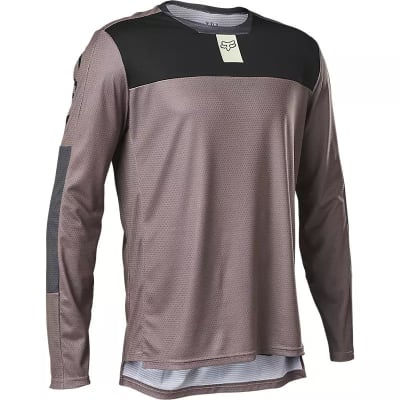 JERSEY FOX  MANGA LARGA DEFEND MORADO S