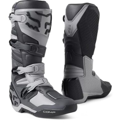 Botas Moto Comp Gris Fox