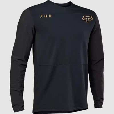 Polera Defend Off Road Fox Negro M