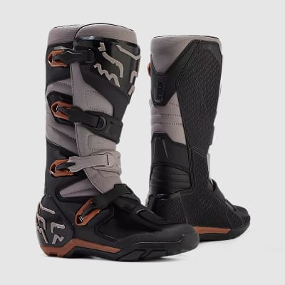 Botas Moto Comp X Negro/Cafe FOX