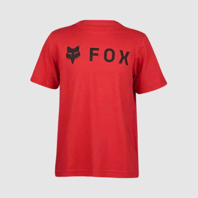 POLERA NIÑO FOX MANGA CORTA ROJA XL