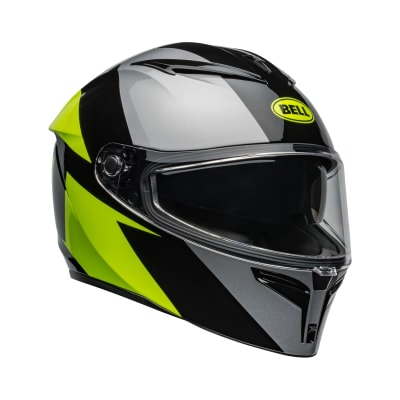 Casco Bell Lithium Shear Gris Amarillo XL