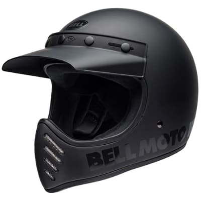 CASCO BELL MOTO 3 CLASSIC NEGRO MATE M ECE6