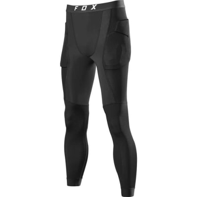 Calza Baseframe Larga Negro Fox