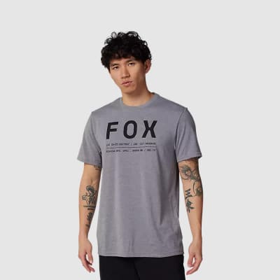 POLERA FOX M/CORTA NON STOP GRIS L