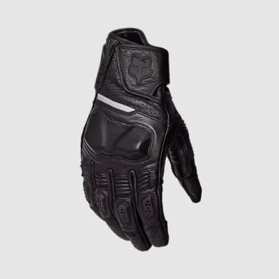 GUANTE FOX BOMBER PRO NEGRO GRIS L