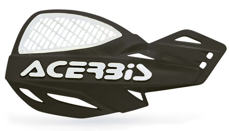 Cubre Puño simple Acerbis Negro/Blanco1