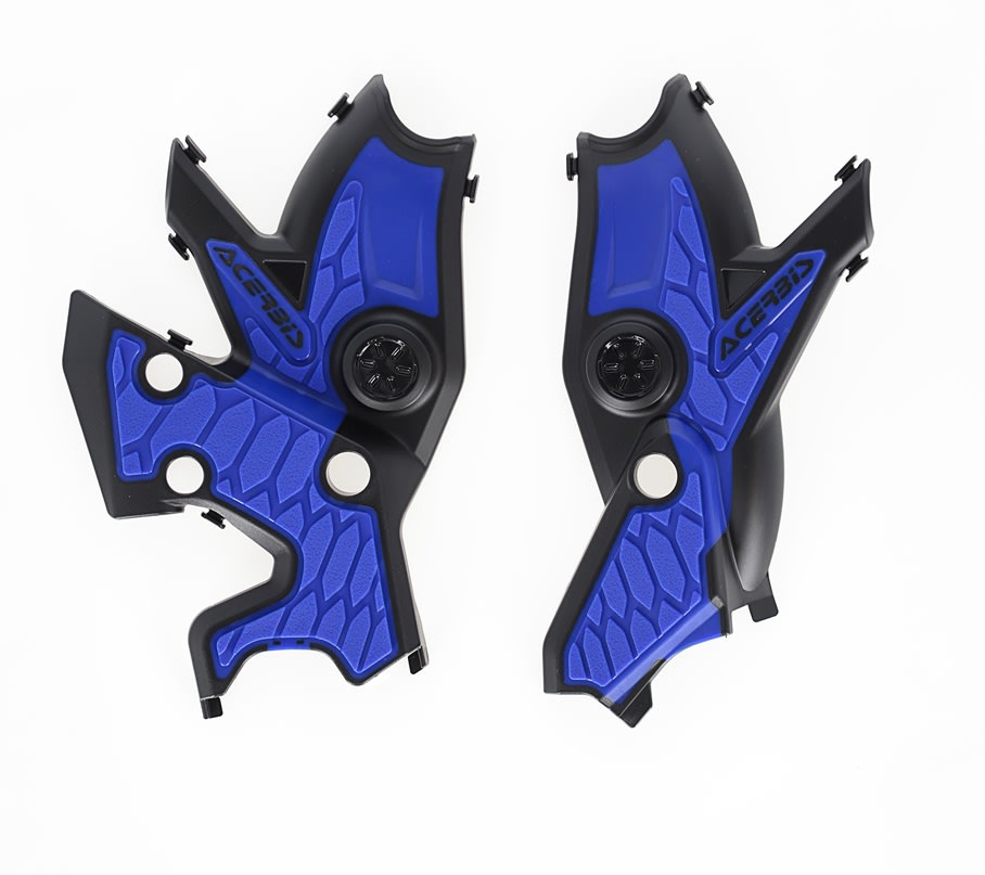 Protector chasis ACERBIS YAMAHA AZUL1