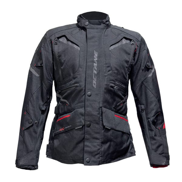 Chaqueta Octane Suspension Negro/Rojo - XL1