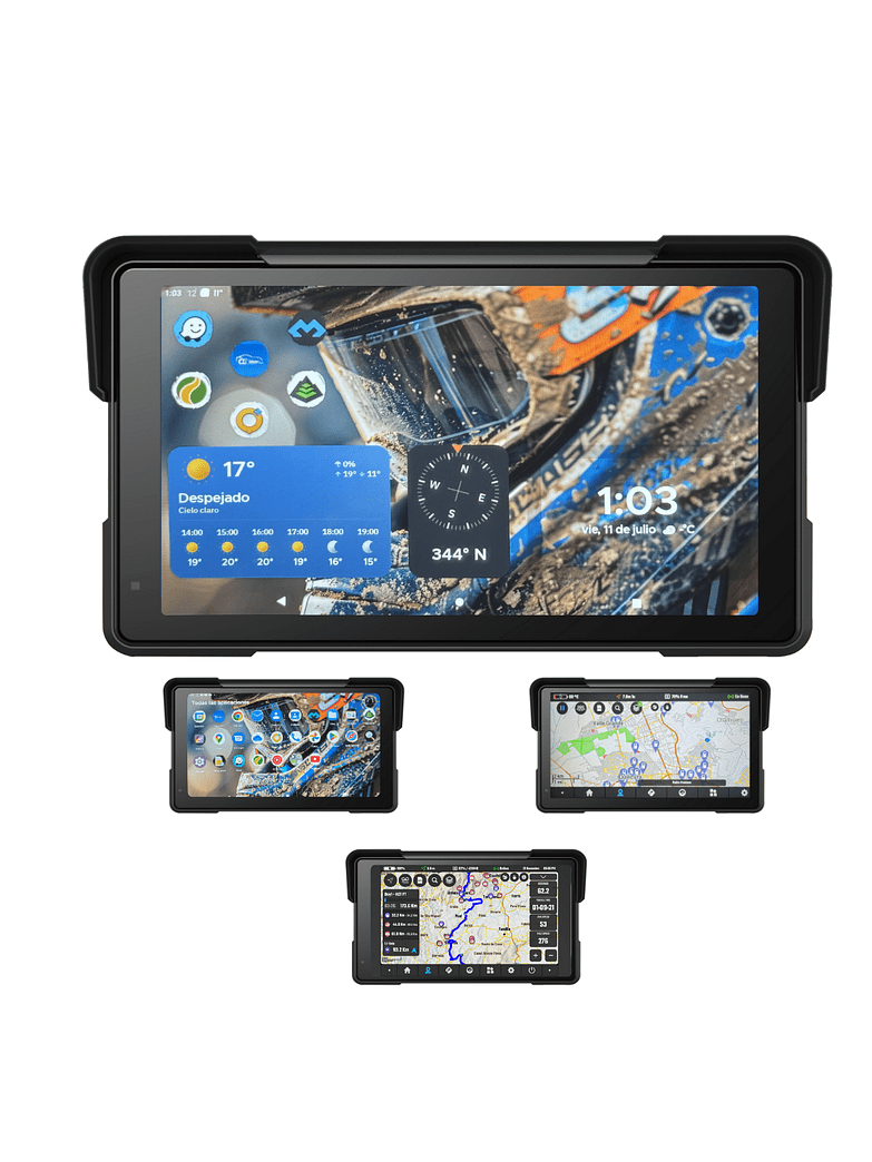 CarPlay 7.0 / Android A+ GPS satelital integrado2