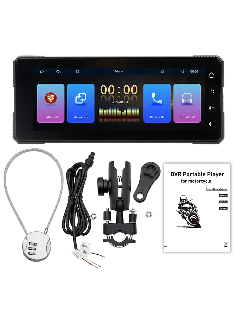 CARPLAY PANTALLA APPLE ANDRO/AUTO/MOTO4