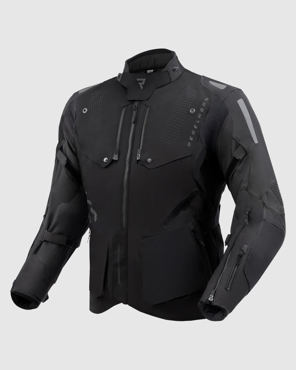 CHAQUETA CORTA REBELHORN HIKER 4 NEGRA 4XL1