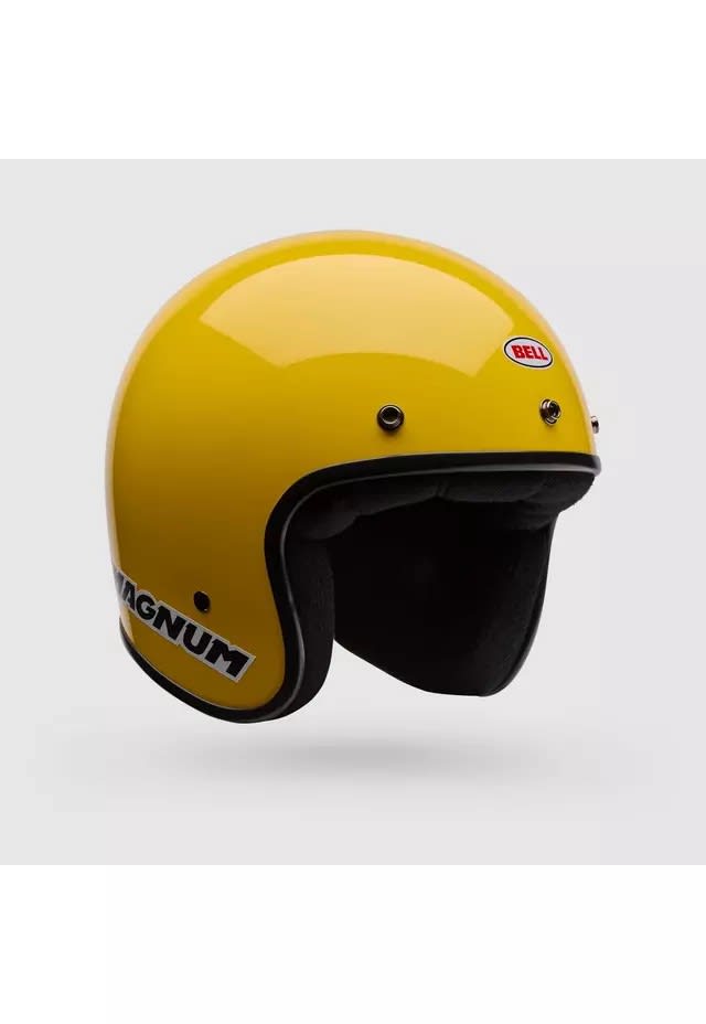 CASCO BELL MAGNUM SOLID AMARILLO M1
