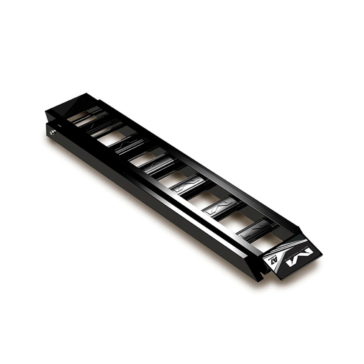RAMPA DE CARGA PLEGABLE PARA MOTO | MATRIX A7 BLANCO NEGRO1