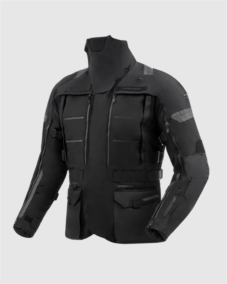 CHAQUETA LARGA REBERHORN CUBBY 5 NEGRA 4XL1