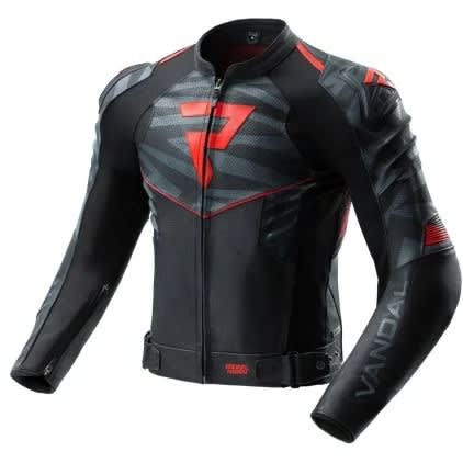 CHAQUETA REBELHORN VANDAL 2 NEGRO ROJA M1