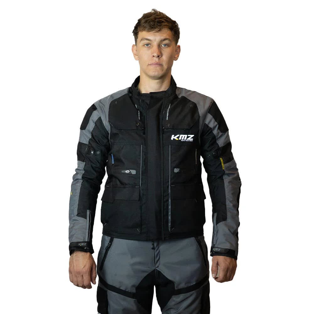 CHAQUETA CORTA KMZ IGNITE NEGRO NEON XL1