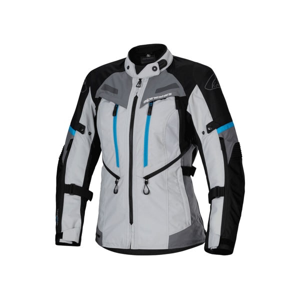 ALPINESTAR CHAQUETA STELLA BOGOTA PRO DRYSTAR GRIS/ NEGRO/ CELESTE- T M1