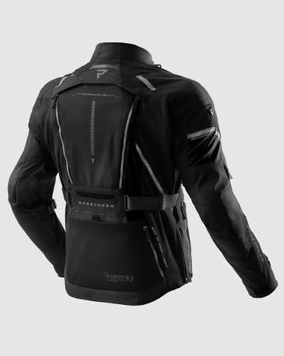 CHAQUETA LARGA REBELHORN HARDY 3.0 NEGRO 2XL2