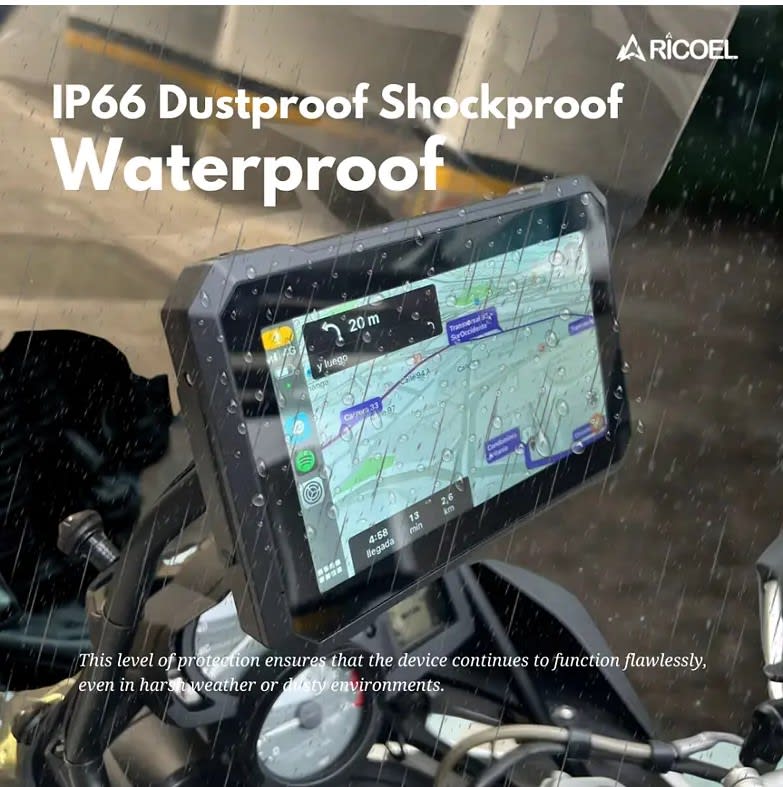 CARPLAY RICOEL C7 MAX DESCONETABLE CON BATERIA2