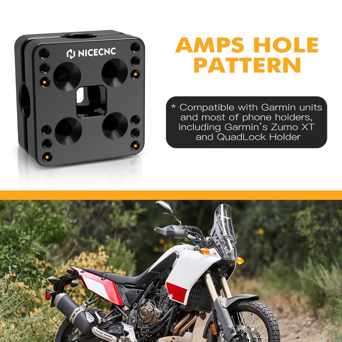 ABRAZADERA PARA GPS 12 MM NICE CNC3
