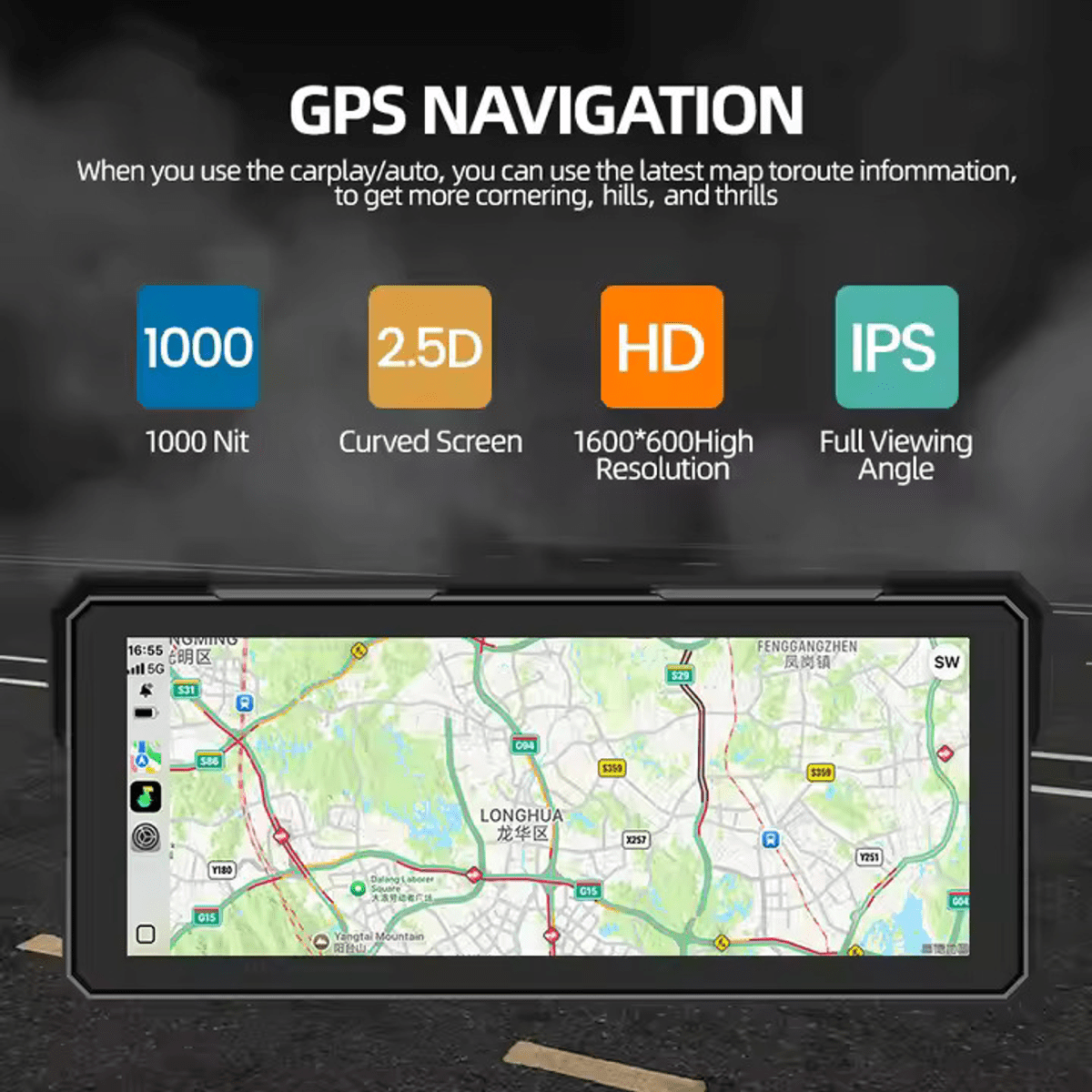 CARPLAY APPLE CAR PLAY/ANDROI ADV 8.13