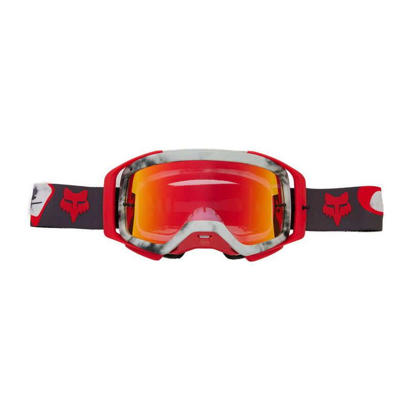 Antiparra Moto Airspace Streak Gris/Rojo Fox1