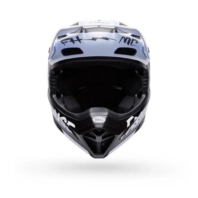 CASCO BELL MX10 MIPS FASTHOUSE ECE BLANCO/NEGRO 2XL3