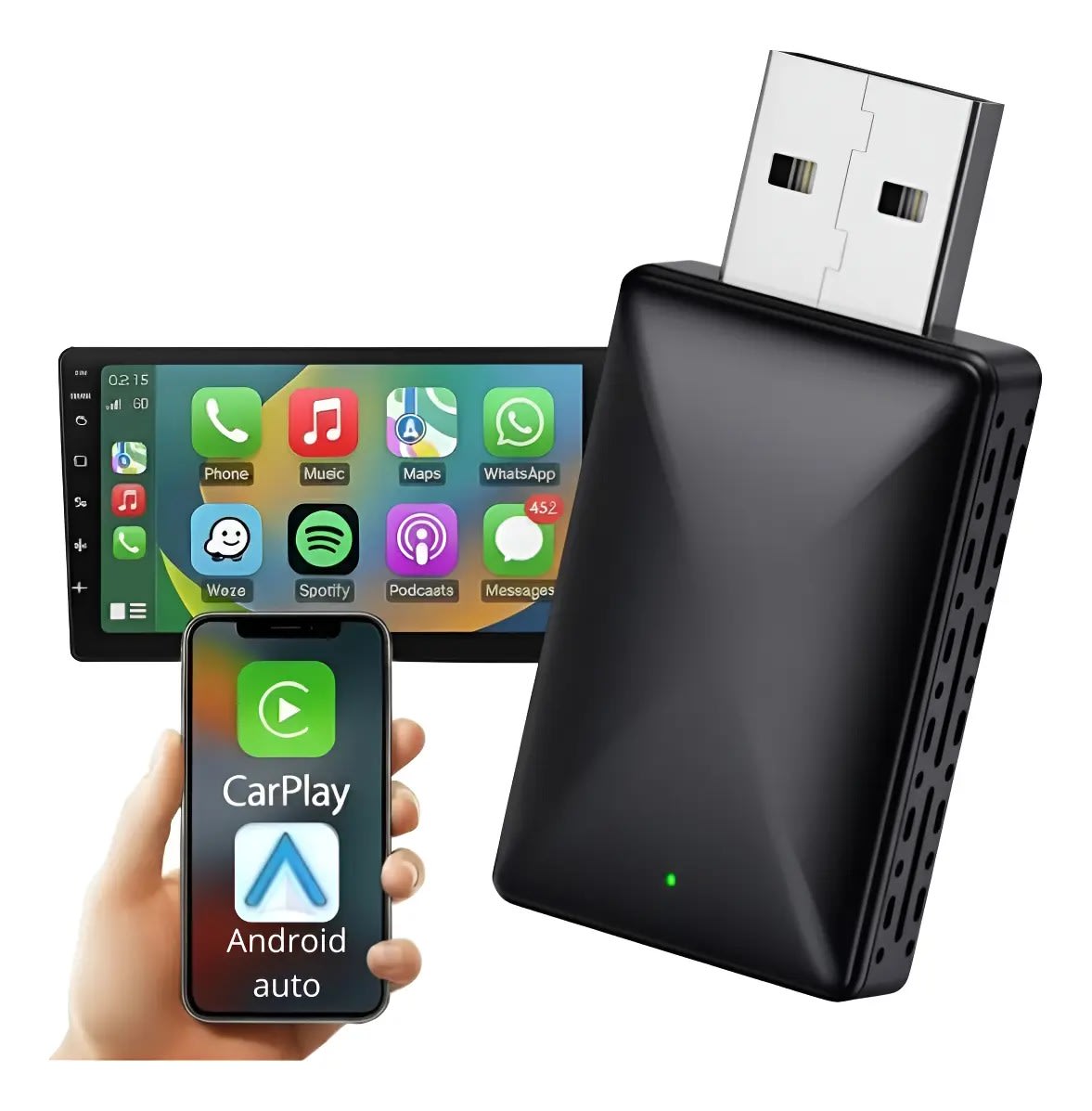 ADAPTADOR INALAMBRICO PARA CARPLAY AFRICA TWIN 11001
