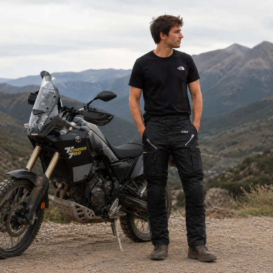 PANTALON KMZ SUSPENSION NEGRO L3